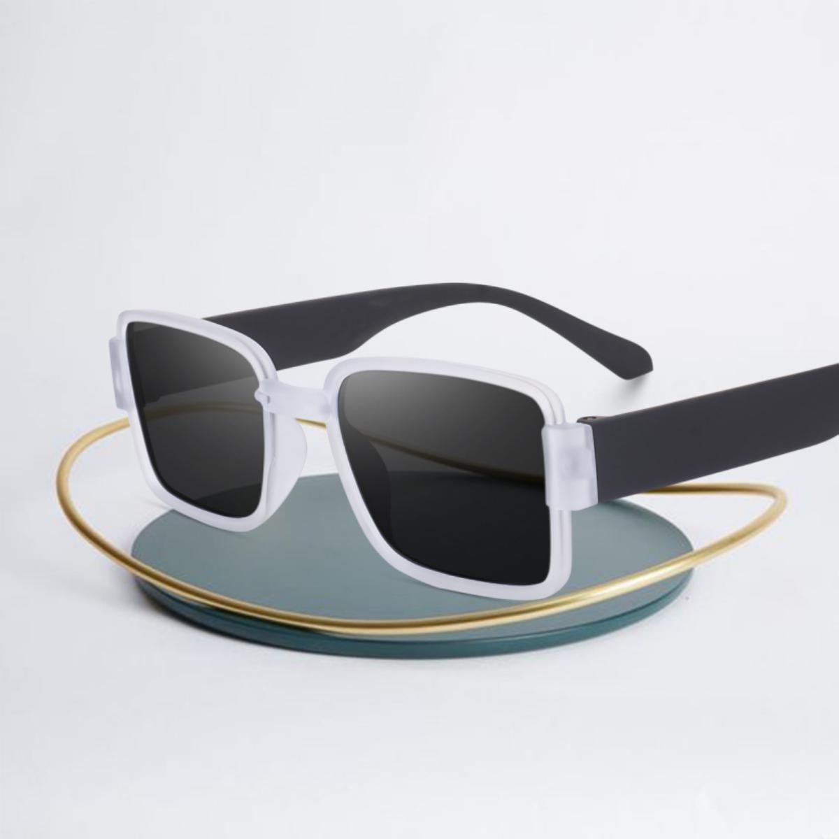 Mat-Mit Square Transparent Sunglasses