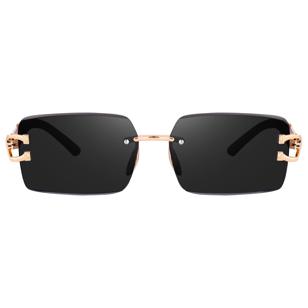 Cartier Wood Arm Sunglasses
