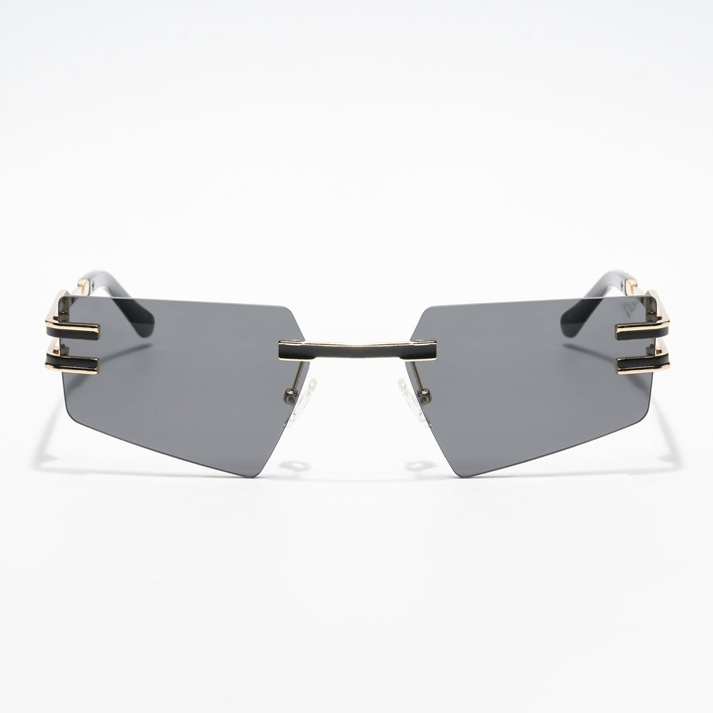 Rectula Gold Black Shades