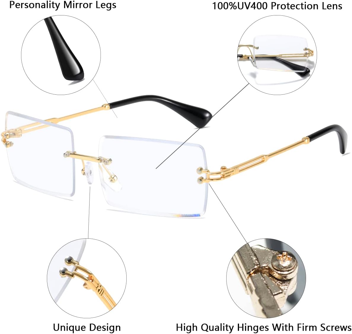 Cartier Rectangular Sunglasses