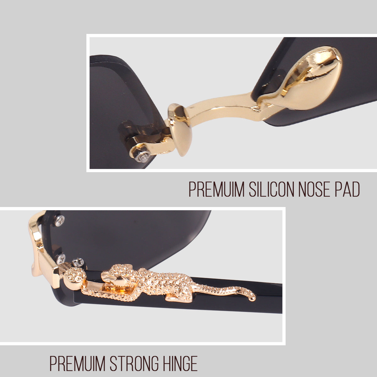 Cartier Sheet Arm Black & Gold