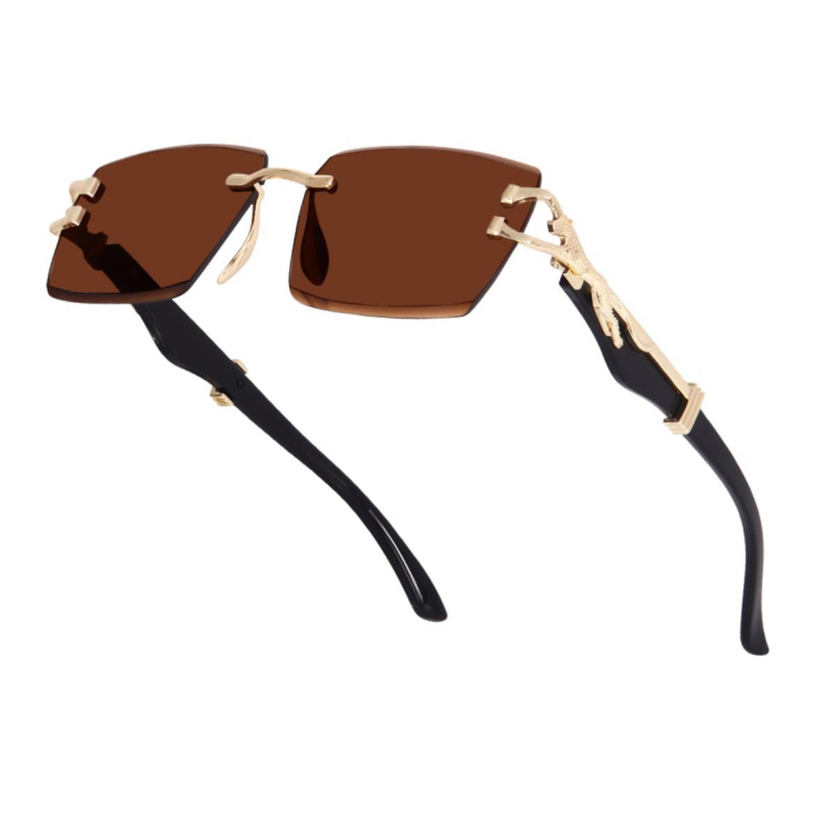Cherry Rimless Sunglasses
