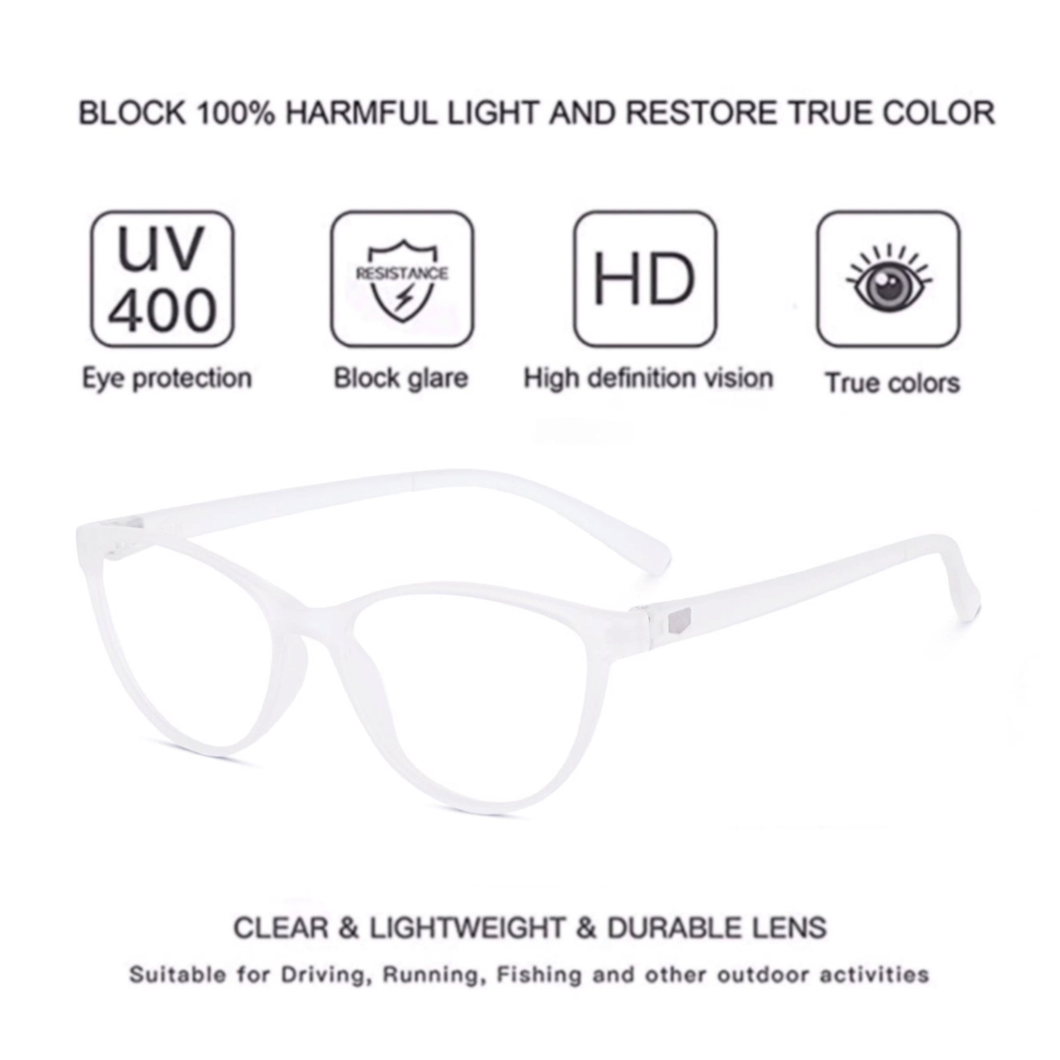 Spike Hustlr Clear Glasses