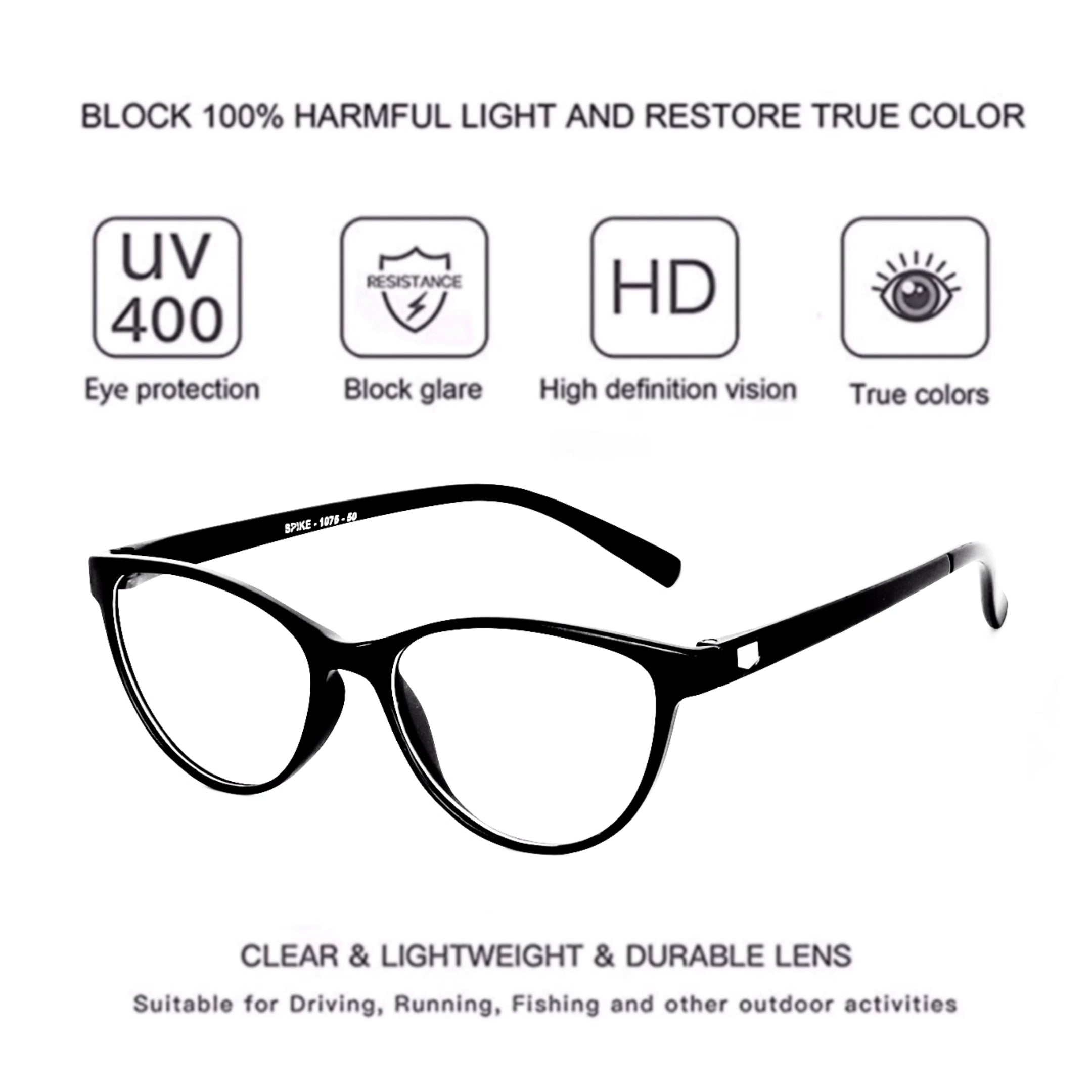 Spike Hustlr Clear Glasses