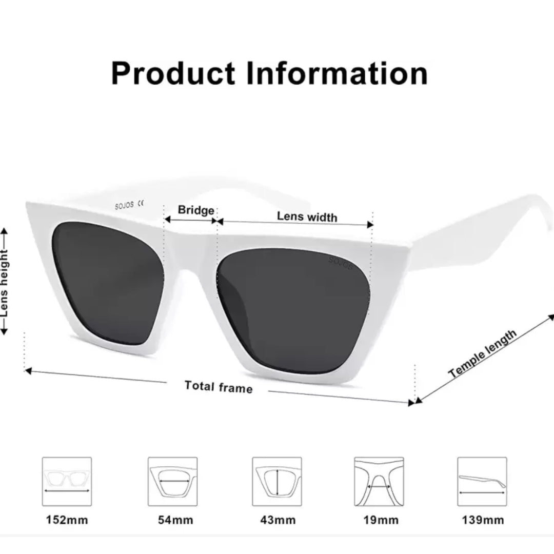 Butterfly Broad Sunglasses