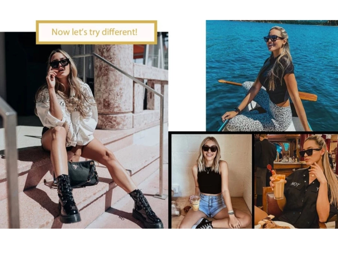 Butterfly Broad Sunglasses