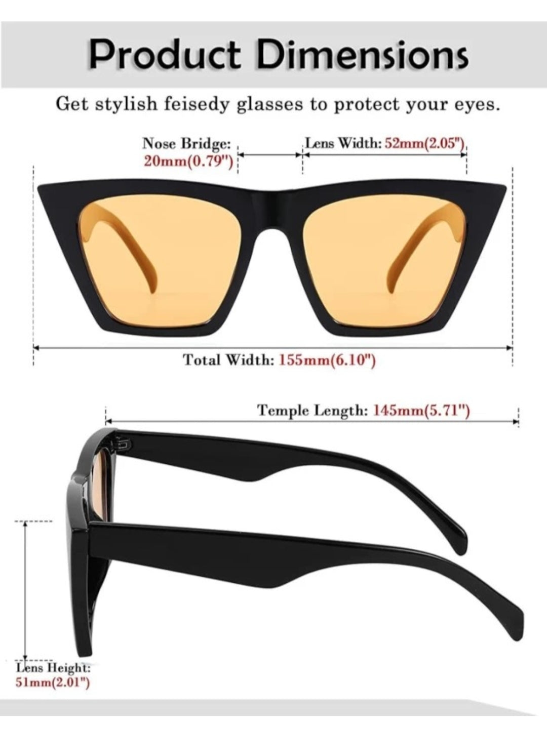Butterfly Broad Sunglasses