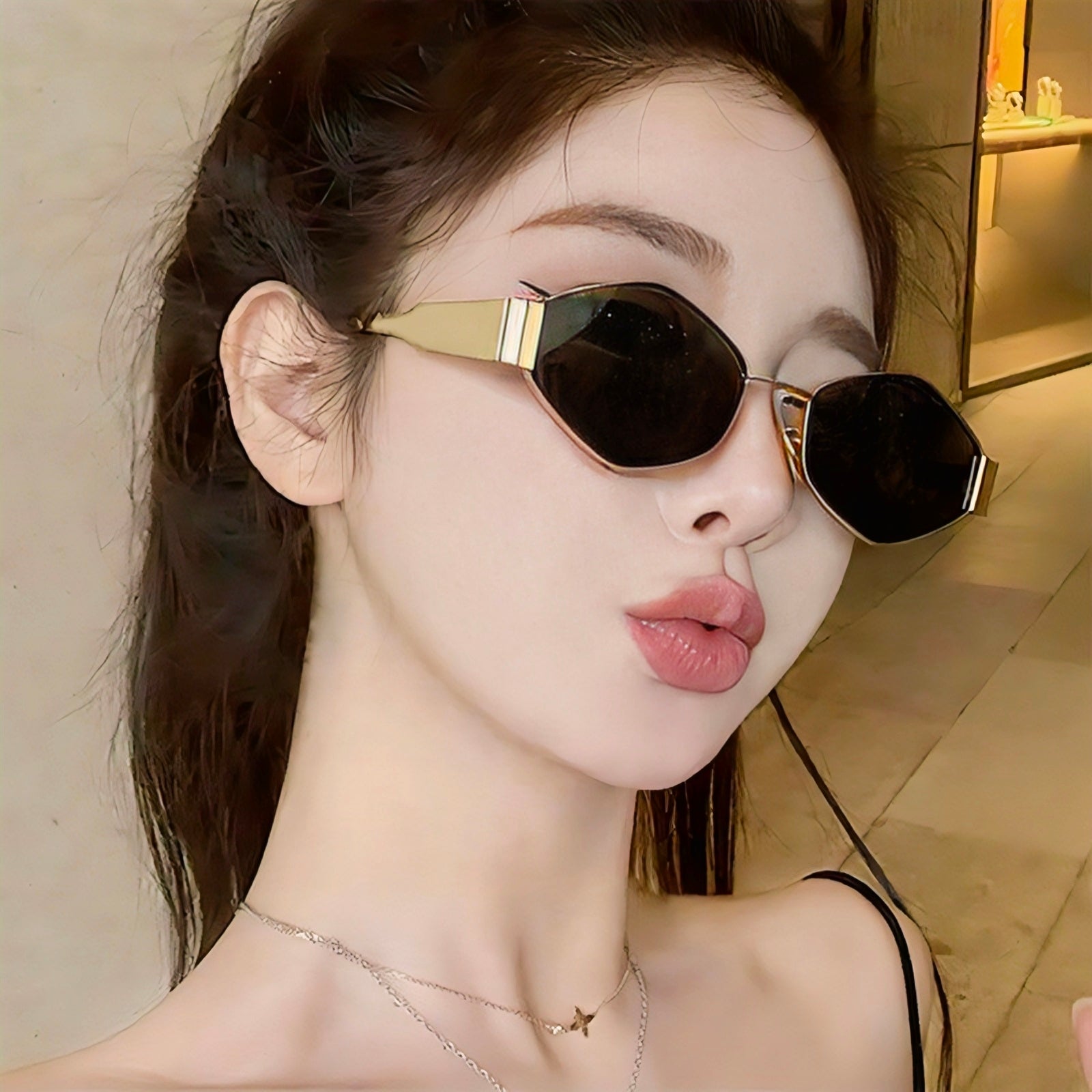 Cartier Diamond Oval Sunglasses