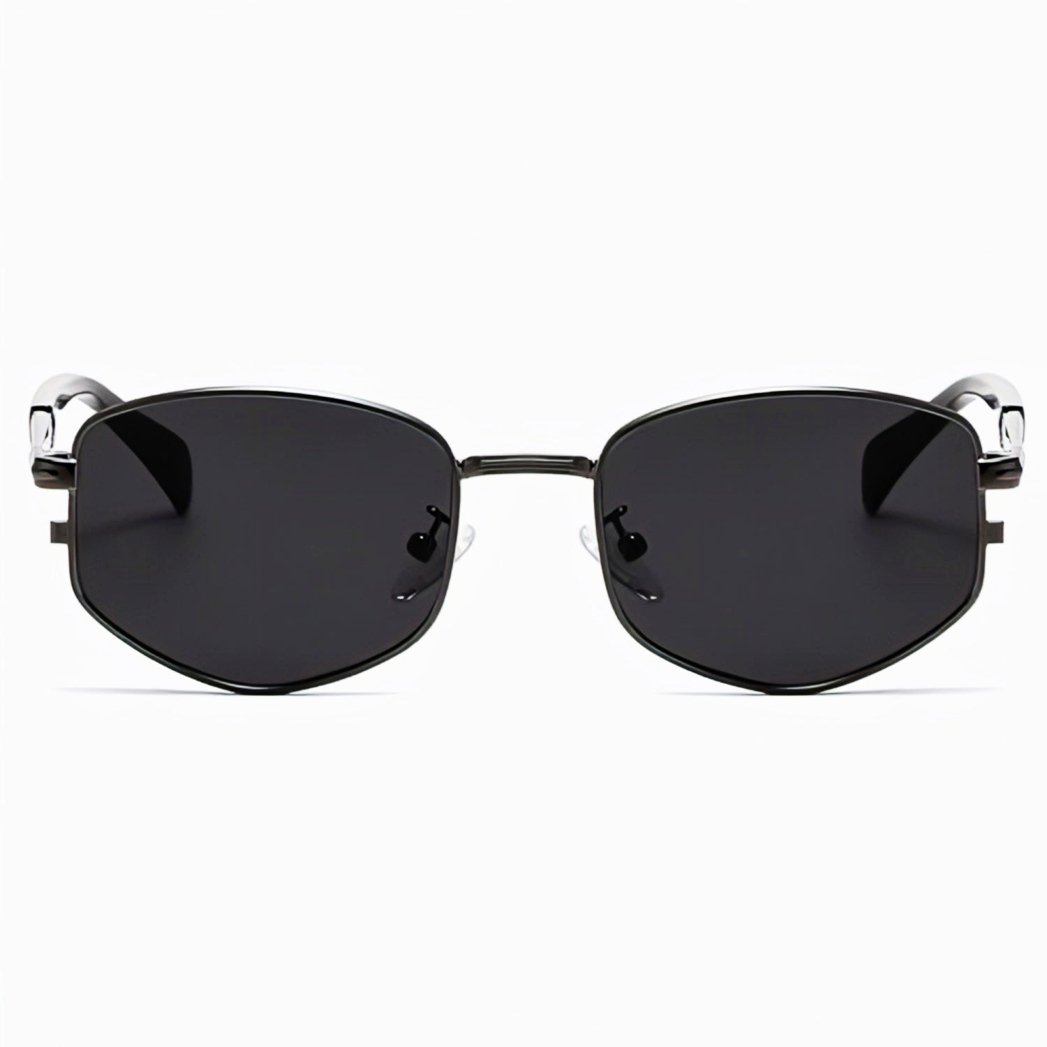 Metallic Black Sunglasses