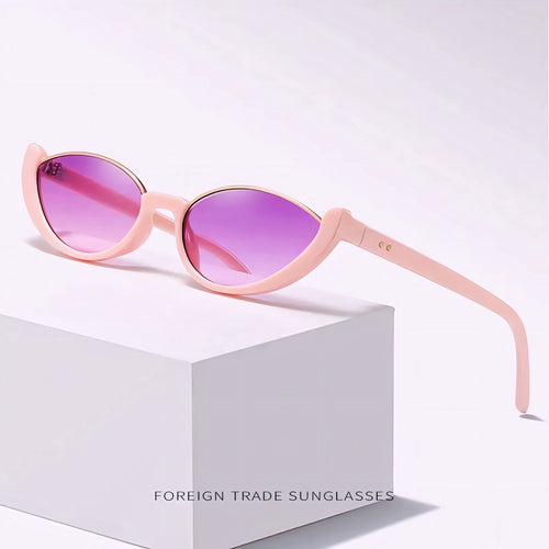 Halfrim Cateye Women Sunglasses