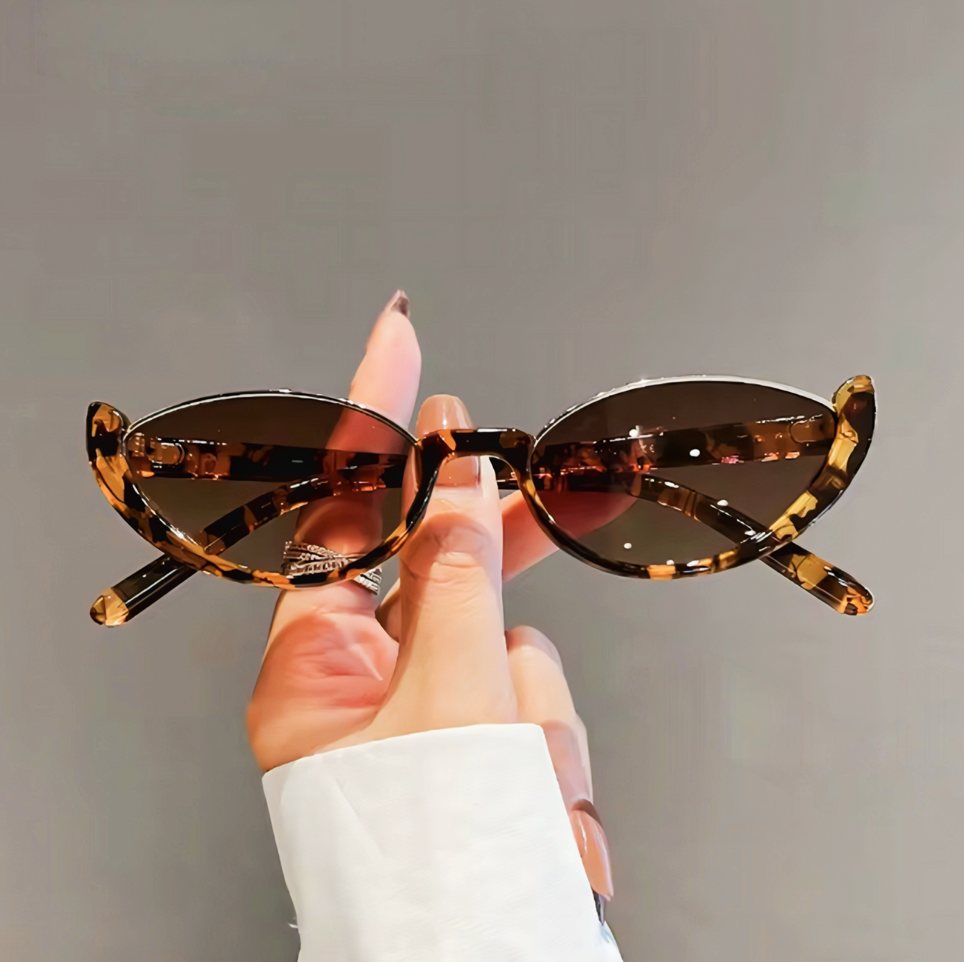 Halfrim Cateye Women Sunglasses