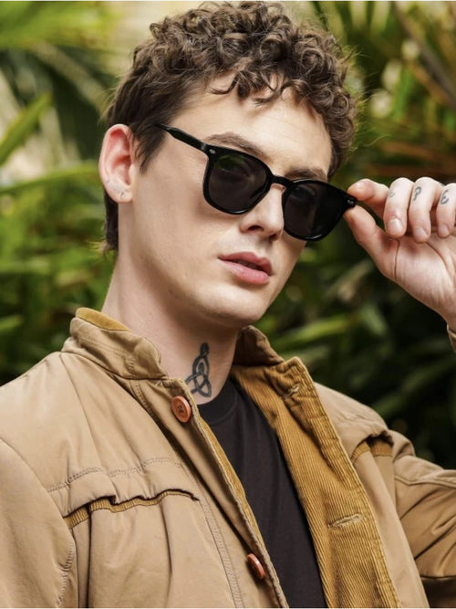 Mac Polarized Round Sunglasses